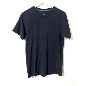 RHONE Navy Blue Pima Cotton Blend Short Sleeve Performance Tee Excellent M